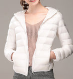 Short Lightweight Thickened Thermal Slim Fit Korean Style White Duck Down Fashionable Jacket - Livefree