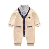 Fake Two Outer Clothing Newborn Clothing Crawl - Livefree