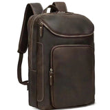 Retro Leather Large Capacity Multifunctional Leisure Travel Backpack - Livefree