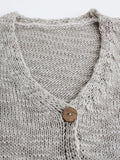 Knitted Loose Cardigan Sweater Coat