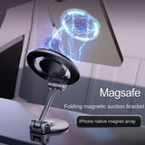 Fits MagSafe Car Mount, Magnetic Phone Holder For Car, Hands Free  Car Holder Mount Dash  Mount For Car Fit For 4 13 12 Pro Max Plus Mini MagSafe Case - Livefree