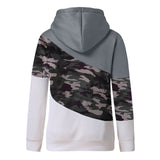 Hoodies Women Camouflage hoodie Sweatshirt - Livefree