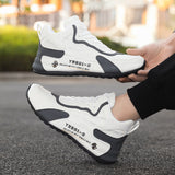 Men's Four Seasons Fashionable All-match Soft-soled White Shoes - Livefree