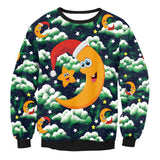 UGLY CHRISTMAS SWEATER Vacation Santa Elf Funny Womens Men Sweaters Tops Autumn Winter Clothing - Livefree