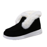 Snow Boots Warm Winter Shoes Plush Fur Ankle Boots Women - Livefree