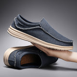 Large Size Canvas Shoes Male Lightweight Slip-on - Livefree