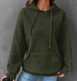 Women's Loose Casual Solid Color Long-sleeved Sweater - Livefree