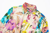 European and American Spring New Fashion Polo Long Sleeve Patchwork Printed Jumpsuit Shirt Style Dress - Livefree