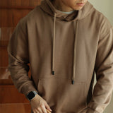 Hooded Sweater Loose Cotton Casual Solid Color Coat - Livefree