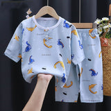 Summer Clothes Cotton Silk Air-conditioning Clothes Baby Clothes - Livefree