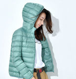 Short Lightweight Thickened Thermal Slim Fit Korean Style White Duck Down Fashionable Jacket - Livefree