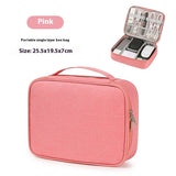 Data Cable Storage Bag Mobile Power Box Travel Portable Digital Accessories Organizing Folders - Livefree
