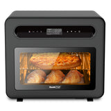 Geek Chef Steam Air Fryer Toast Oven Combo , 26 QT Steam Convection Oven Countertop , 50 Cooking Presets, With 6 Slice Toast, 12 In Pizza, Black Stainless Steel. Prohibited From Listing On Amazon - Livefree