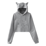 Sweatshirt Women Hoodie Pullover Clothes For Girls Streetwear Spring Long Sleeve Crop Top Hoodies - Livefree