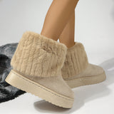 Fashion Casual All-matching Women's Snow Boots - Livefree