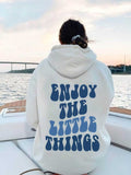Hoodie Back Text Oversized Hoodie - Livefree