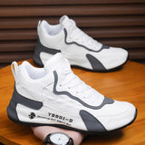 Men's Four Seasons Fashionable All-match Soft-soled White Shoes - Livefree