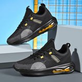 Hollow Single Layer Mesh Surface Shoes Real Popcorn Sports Men's Shoes - Livefree