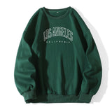 Letter Print Crew Neck Pullover Sweatshirt - Livefree
