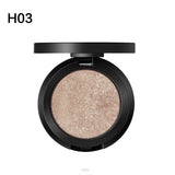 MYS Brand Face Makeup Powder 6 color Waterproof Minerals Shimmer Brightener Contour Glow Kit Bronzer Highlighter Makeup Palettes - Livefree