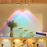 Led Lights Wireless Closet Kitchen Lights Under Furniture Battery Powered Sunset Nightlight Wall Lamp Bedroom Decoration Cabinet - Livefree