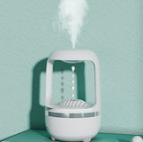 Anti Gravity Humidifier Water Drop Backflow Aromatherapy Machine Large Capacity Office Bedroom Quiet Heavy Fog Household Sprayer - Livefree