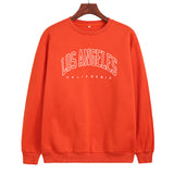 Letter Print Crew Neck Pullover Sweatshirt - Livefree