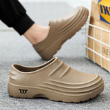 Men's Chef Work Shoes Doctor Hospital Kitchen Mill Cross-border Labor Protection Work Comfortable - Livefree