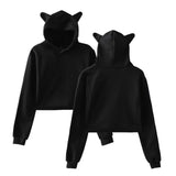 Sweatshirt Women Hoodie Pullover Clothes For Girls Streetwear Spring Long Sleeve Crop Top Hoodies - Livefree