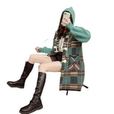 Mid-length Loose And Lazy Style Extra Thick Sweater Cardigan For Women - Livefree