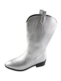 Retro Pointed Toe Thick Heel Middle Knight Women's Boots
