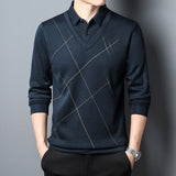 Spring And Autumn Men's Long Sleeve Fake Two Pieces T-shirt - Livefree