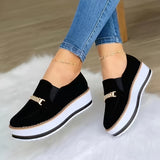 Fashion Platform Casual Muffin Bottom Shoes Women - Livefree