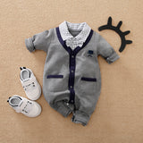 Fake Two Outer Clothing Newborn Clothing Crawl - Livefree