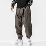Men's Black Pants Hip Hop Streetwear Fashion Jogger Harem Trousers Man Casual Sweatpants Male Pants Big Size 5XL - Livefree