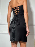 off shoulder body con dress