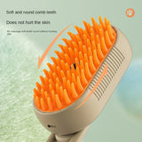 Cat Steam Brush Steamy Dog Brush 3 in 1 Electric Spray Cat Hair Brushes for Massage Pet Grooming Comb Hair Removal Combs - Livefree