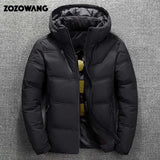 ZOZOWANG High Quality White Duck Thick Down Jacket Men Coat Snow Parkas Male Warm Hooded Clothing Winter Down Jacket Outerwear - Livefree