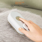 Cat Steam Brush Steamy Dog Brush 3 in 1 Electric Spray Cat Hair Brushes for Massage Pet Grooming Comb Hair Removal Combs - Livefree