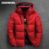 ZOZOWANG High Quality White Duck Thick Down Jacket Men Coat Snow Parkas Male Warm Hooded Clothing Winter Down Jacket Outerwear - Livefree
