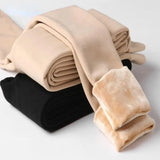 Winter Leggings For Women Warm Leggins Solid Color Velvet Leggins High Waist Leggings Stretchy Leggings dropshipping - Livefree
