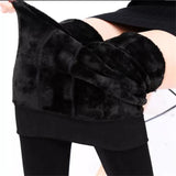 Winter Leggings For Women Warm Leggins Solid Color Velvet Leggins High Waist Leggings Stretchy Leggings dropshipping - Livefree