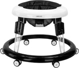 Baby walker, baby walker with universal wheels and adjustable height, foldable baby walker for boys and girls from 6-18 months