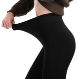 Winter Leggings For Women Warm Leggins Solid Color Velvet Leggins High Waist Leggings Stretchy Leggings dropshipping - Livefree