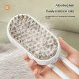 Cat Steam Brush Steamy Dog Brush 3 in 1 Electric Spray Cat Hair Brushes for Massage Pet Grooming Comb Hair Removal Combs - Livefree