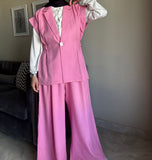 Pinky Blazer set