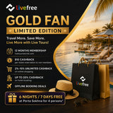 upgrade choose your tech + Gold Fan (limited edition) Bundle