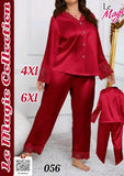 Le Magic Satin Pajama Set – Style 056