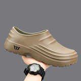 Men's Chef Work Shoes Doctor Hospital Kitchen Mill Cross-border Labor Protection Work Comfortable - Livefree