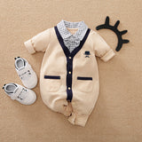 Fake Two Outer Clothing Newborn Clothing Crawl - Livefree